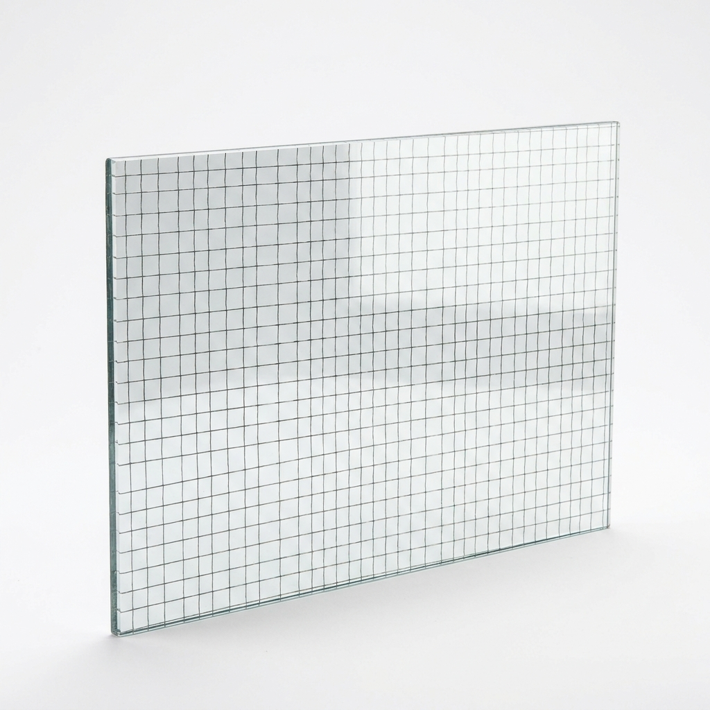 Spiegeldraad gepolijst draadglas