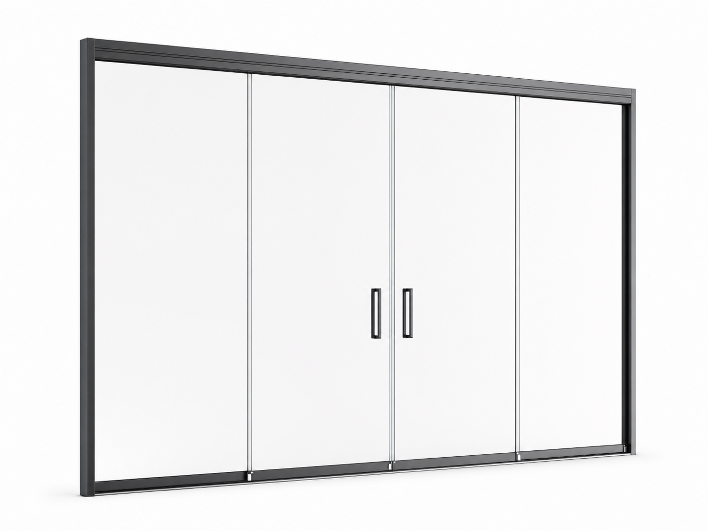Glazen schuifwand veranda