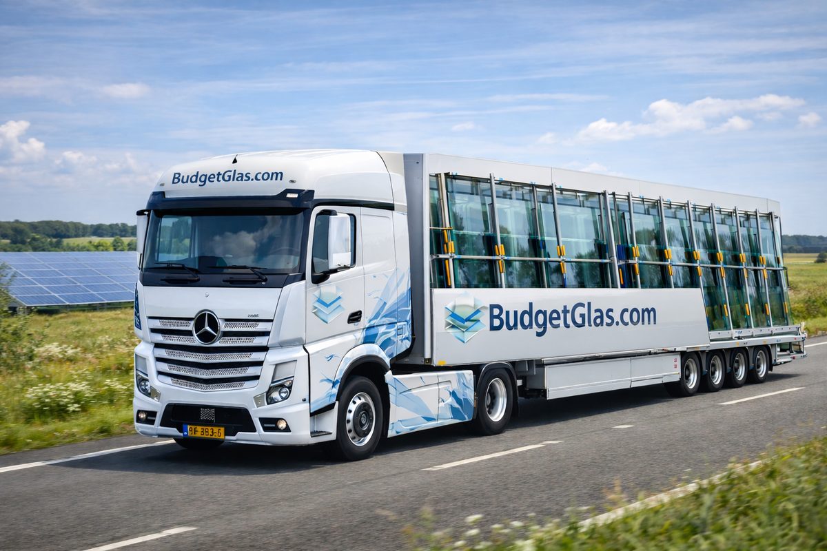 BudgetGlas bezorging